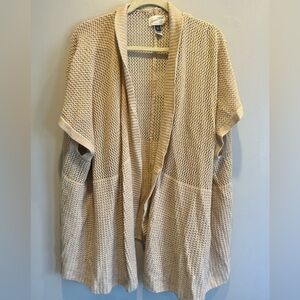 Universal Thread Knit Light Tan Cardigan